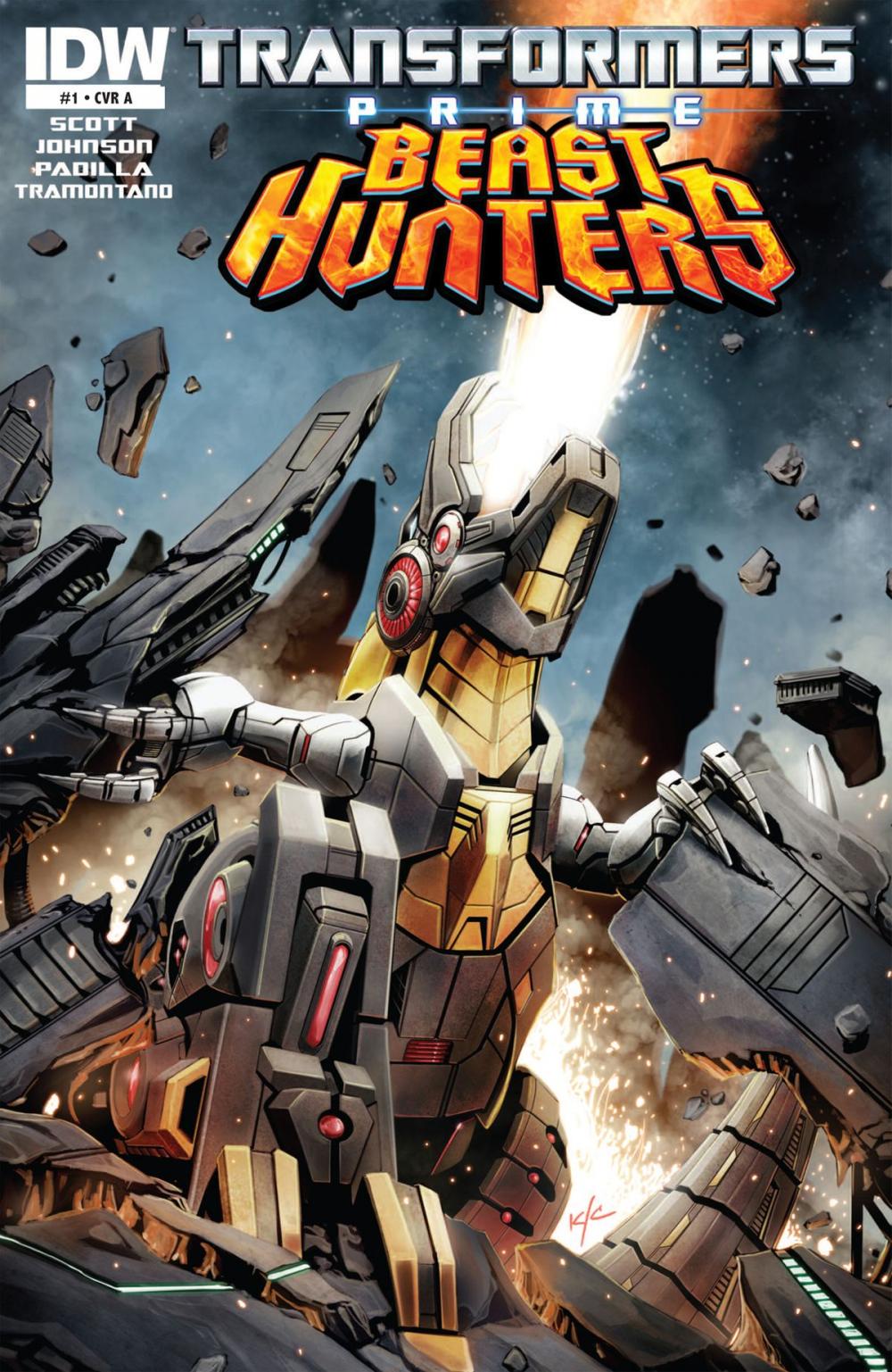 Big bigCover of Transformers: Prime - Beast Hunters #1