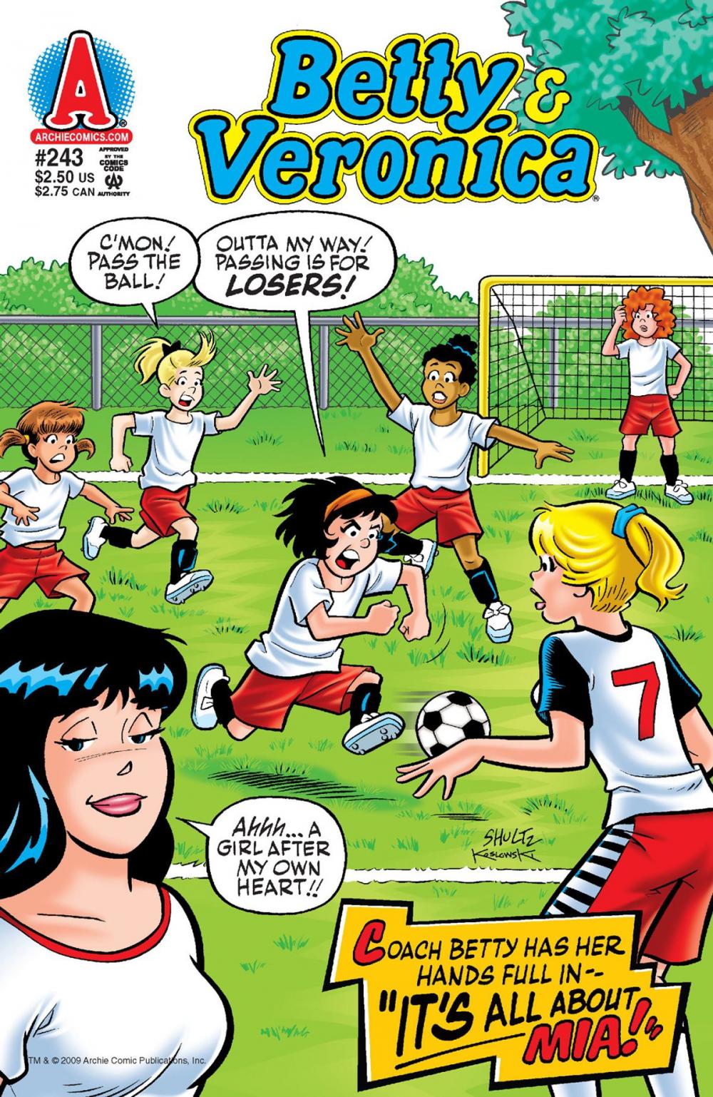 Big bigCover of Betty & Veronica #243