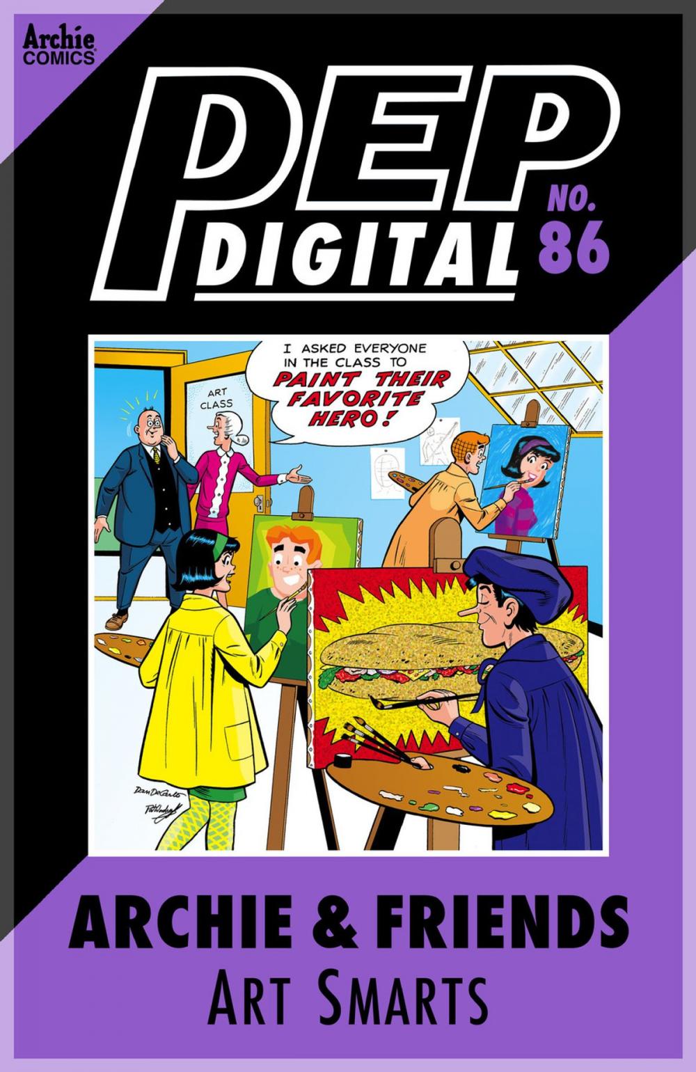 Big bigCover of Pep Digital Vol. 086: Archie & Friends Art Smarts