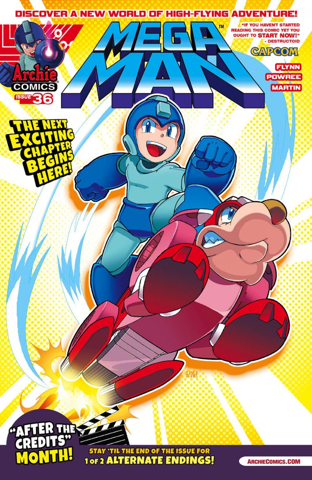 Big bigCover of Mega Man #36