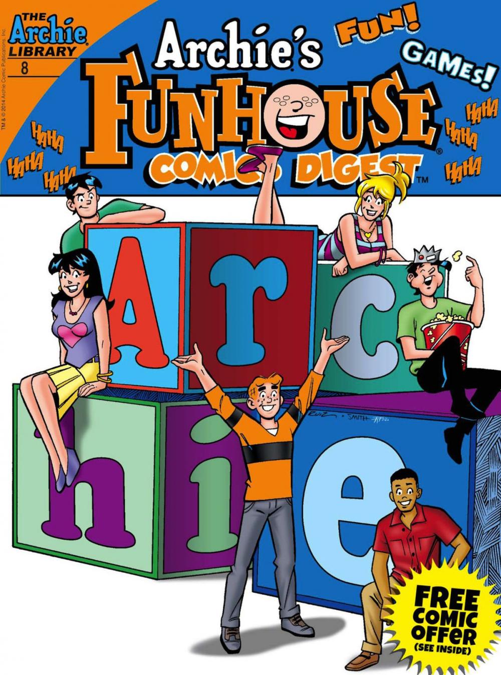 Big bigCover of Archie's Funhouse Comics Digest #8