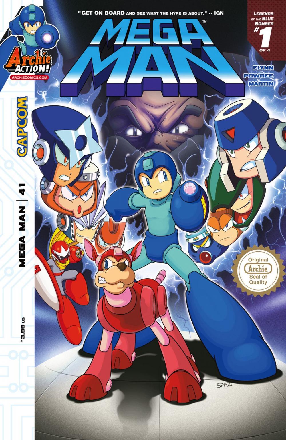 Big bigCover of Mega Man #41