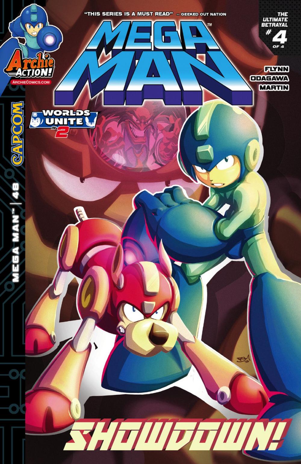 Big bigCover of Mega Man #48