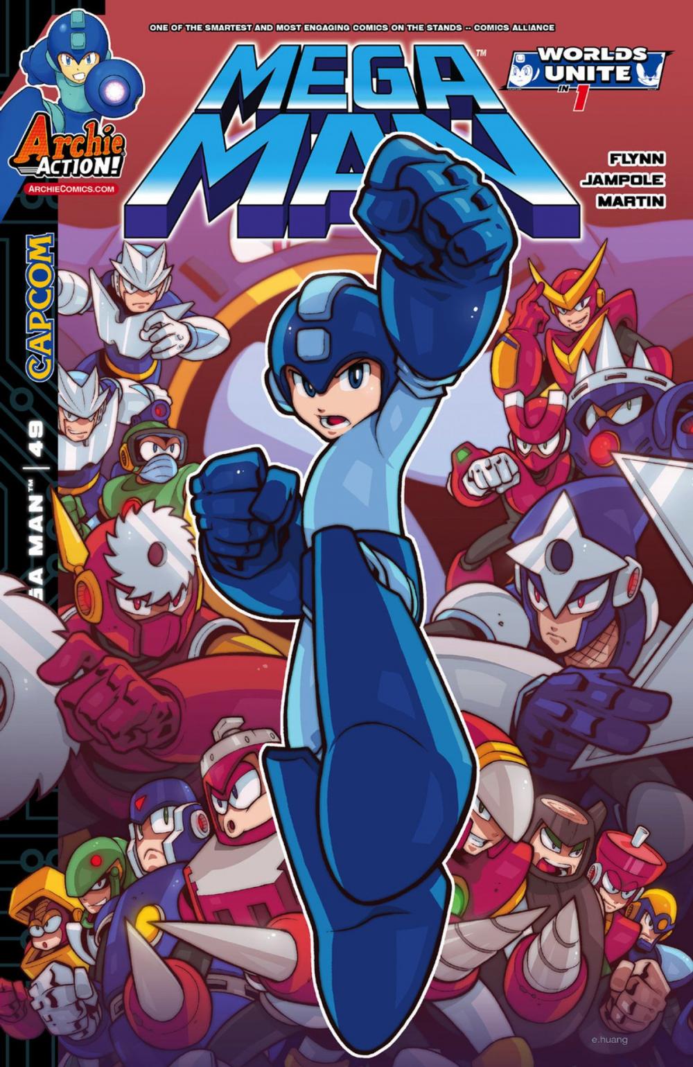 Big bigCover of Mega Man #49