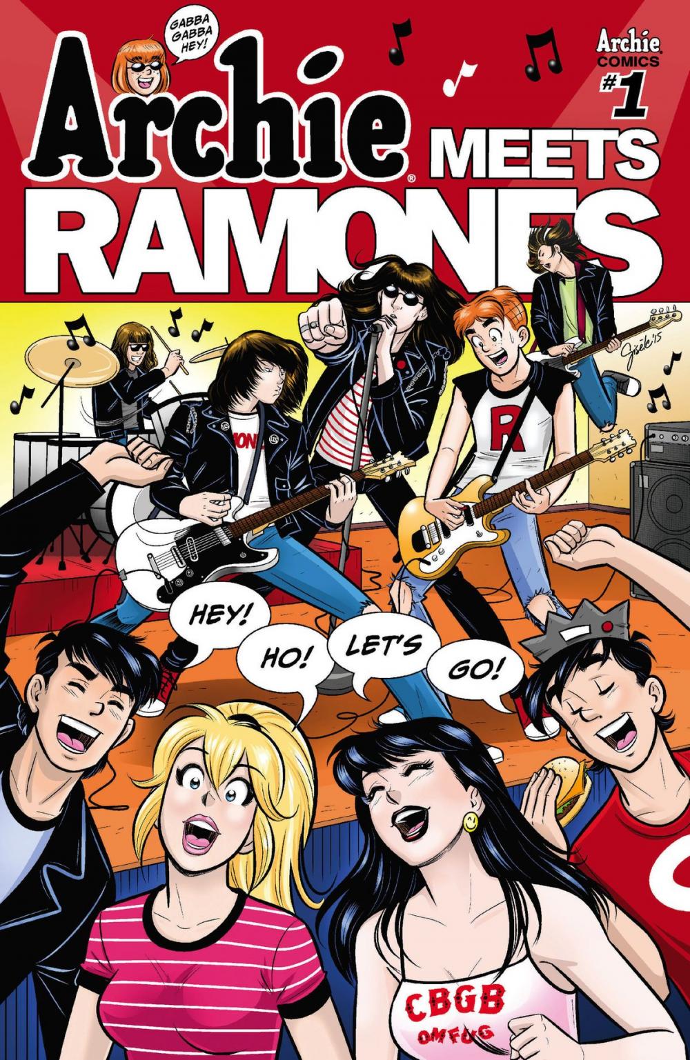 Big bigCover of Archie Meets Ramones #1