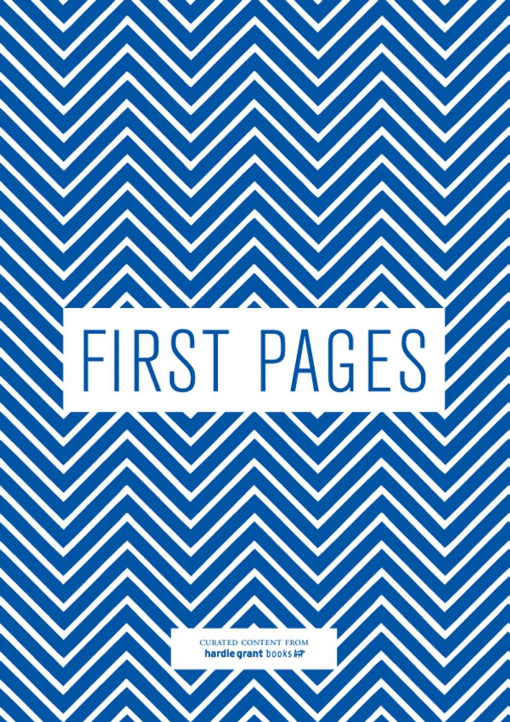 Big bigCover of First Pages, Volume One