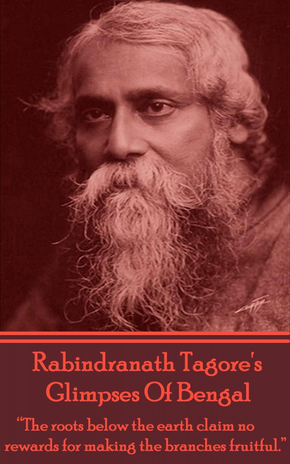 Big bigCover of Rabindranath Tagore - Glimpses Of Bengal