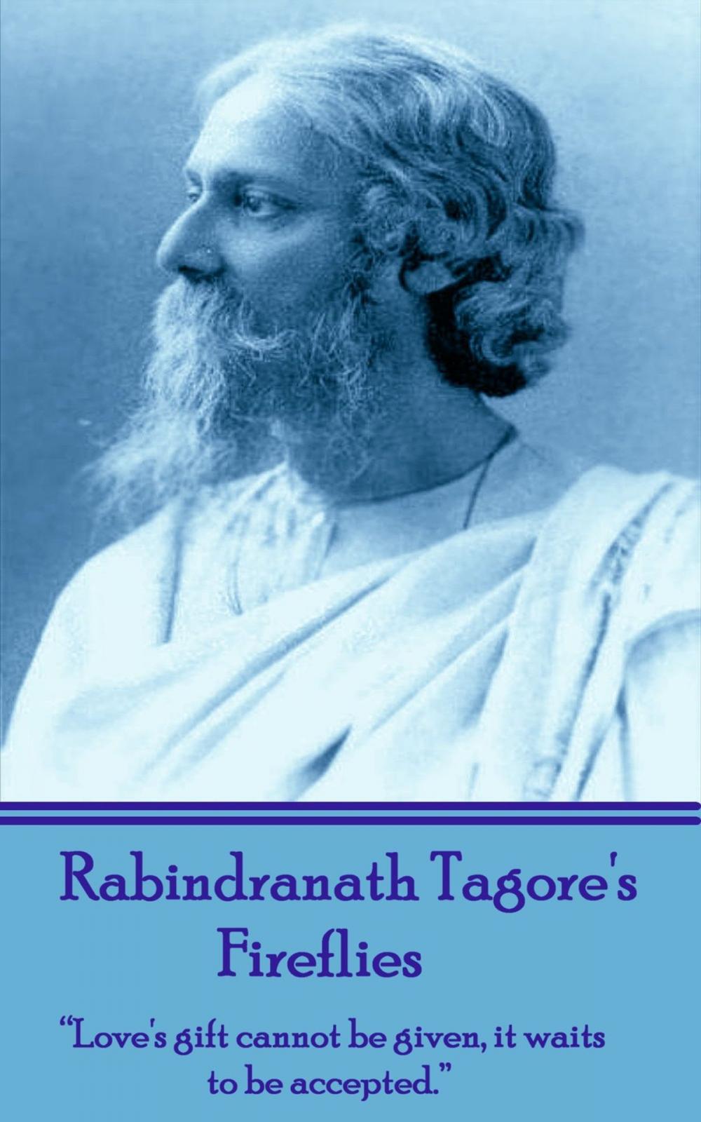 Big bigCover of Rabindranath Tagore - Fireflies