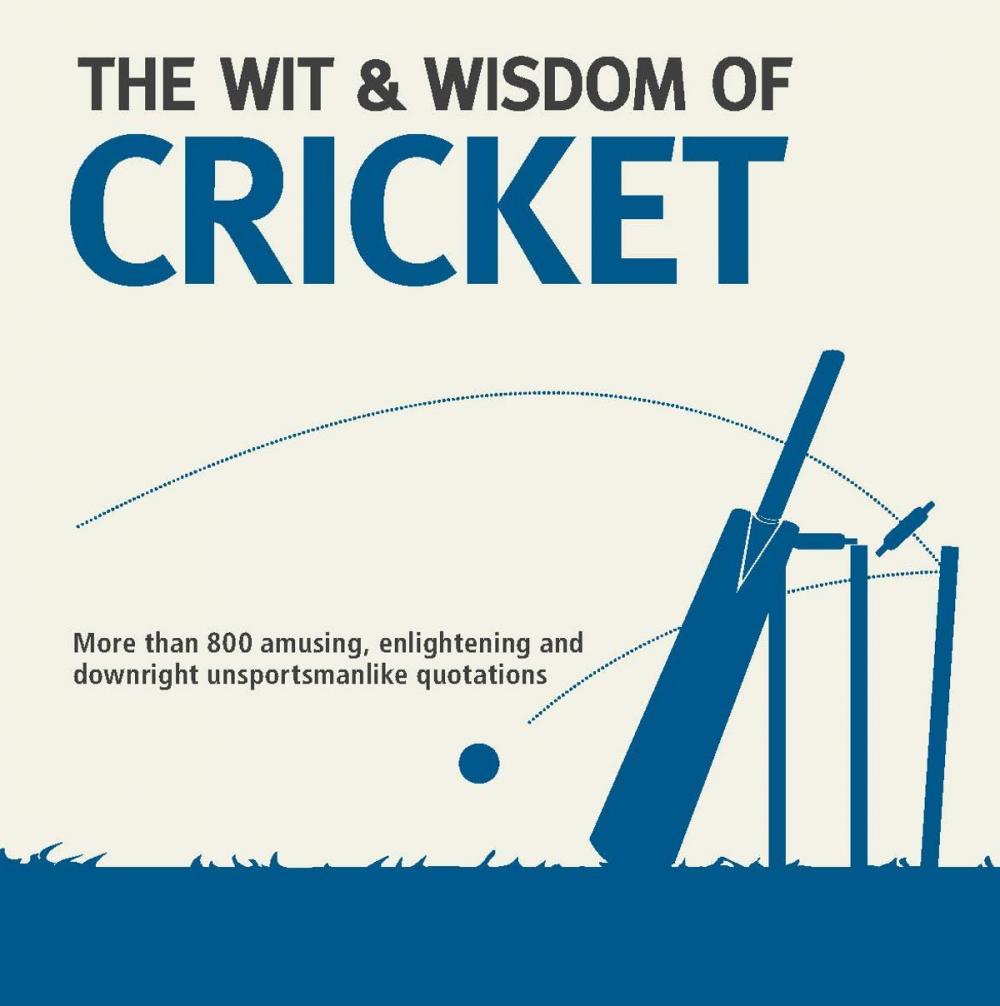 Big bigCover of The Wit and Wisdom of Circket