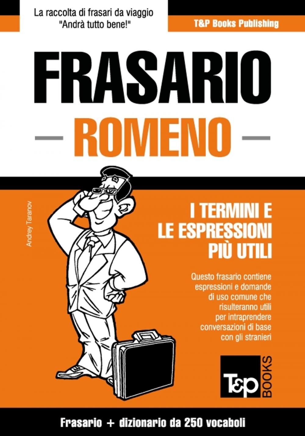 Big bigCover of Frasario Italiano-Romeno e mini dizionario da 250 vocaboli