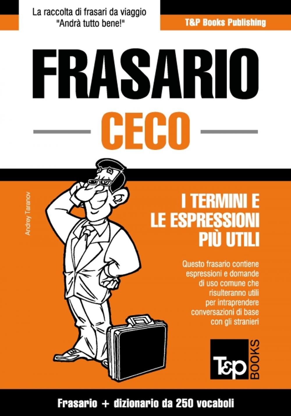 Big bigCover of Frasario Italiano-Ceco e mini dizionario da 250 vocaboli