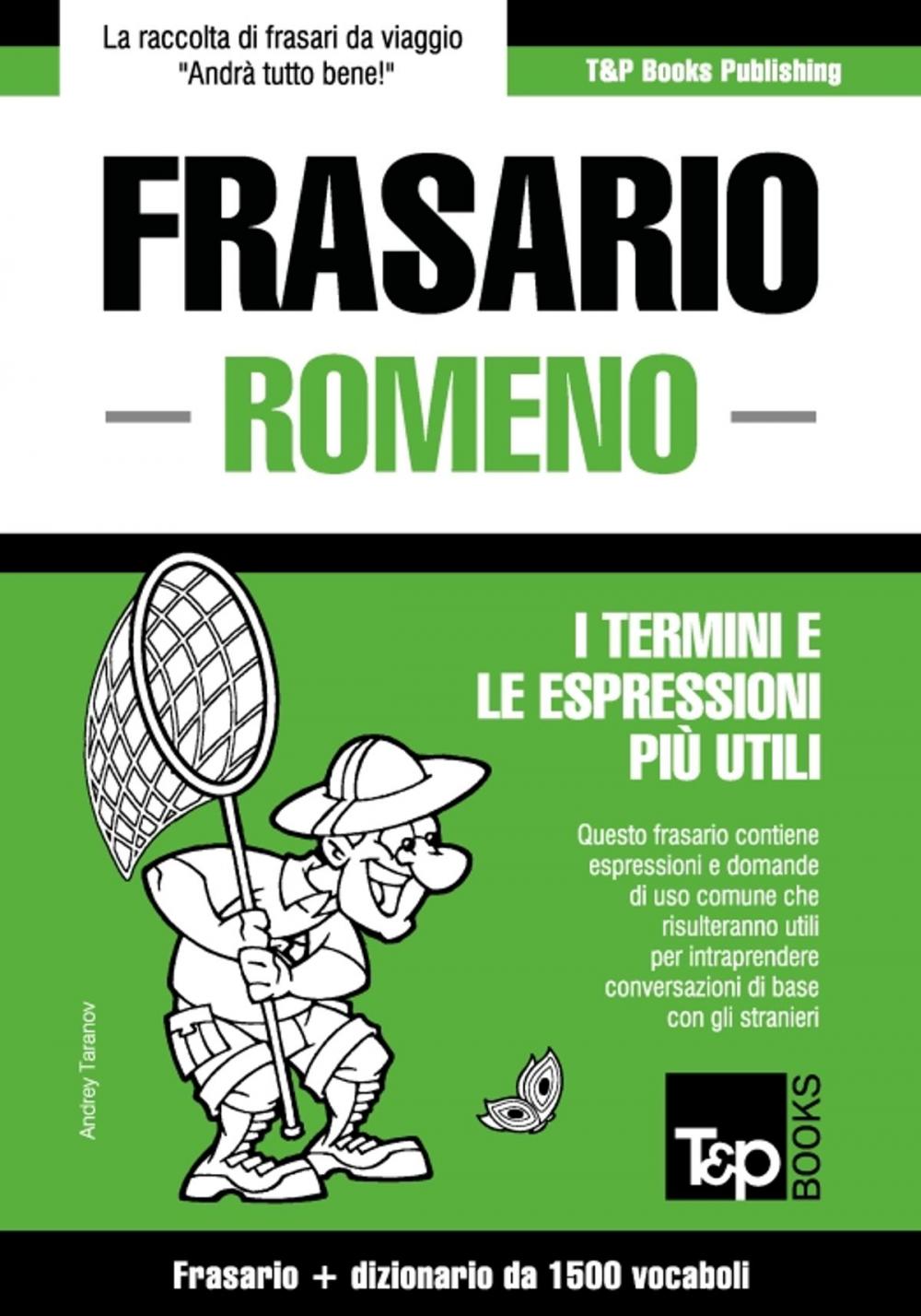 Big bigCover of Frasario Italiano-Romeno e dizionario ridotto da 1500 vocaboli