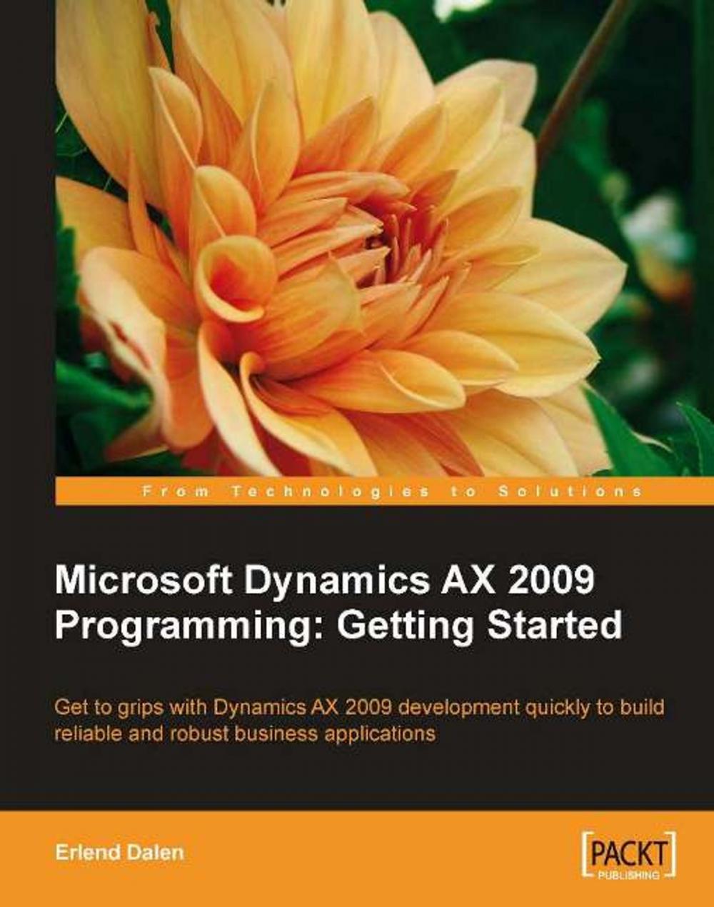 Big bigCover of Microsoft Dynamics AX 2009 Programming: Getting Started