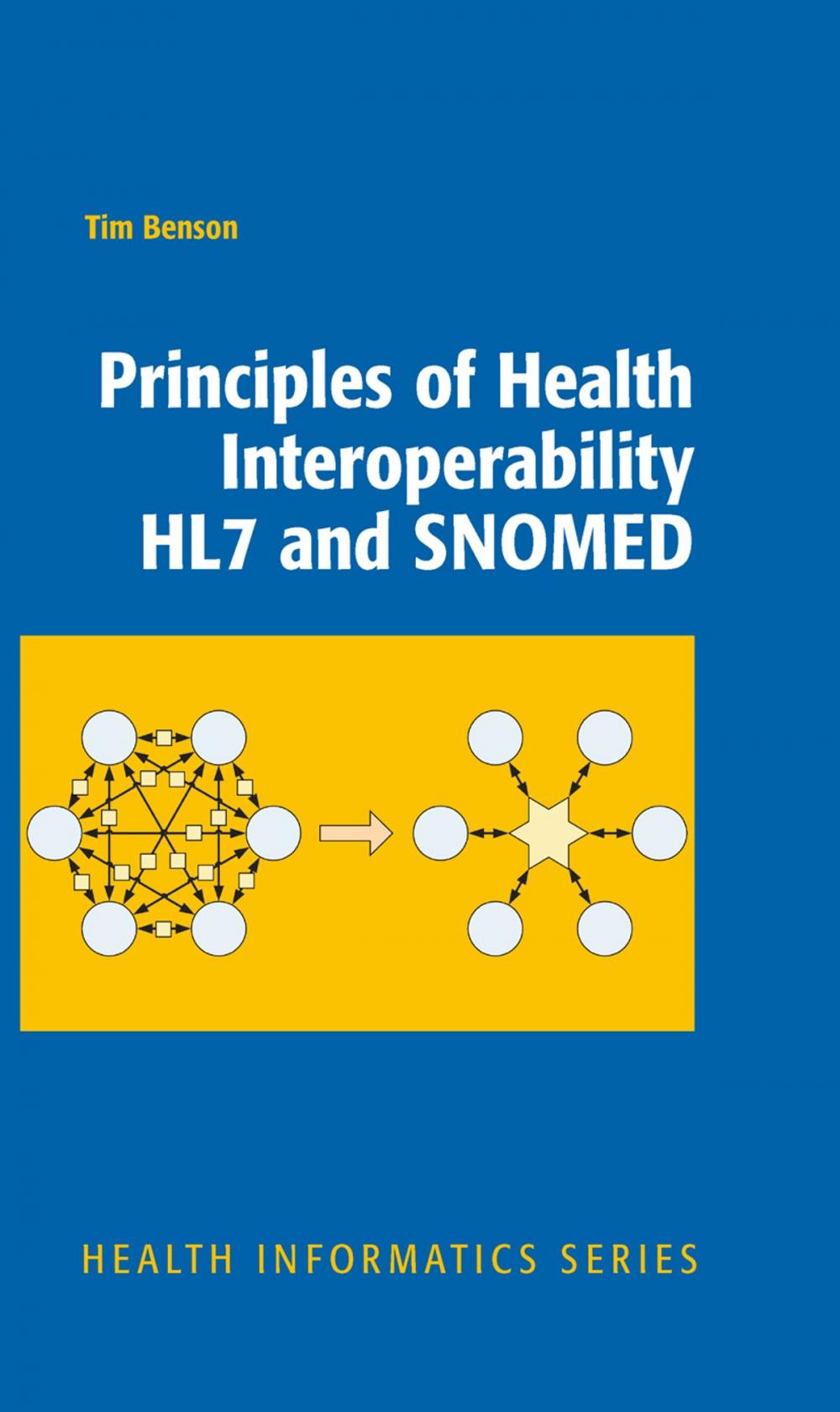 Big bigCover of Principles of Health Interoperability HL7 and SNOMED