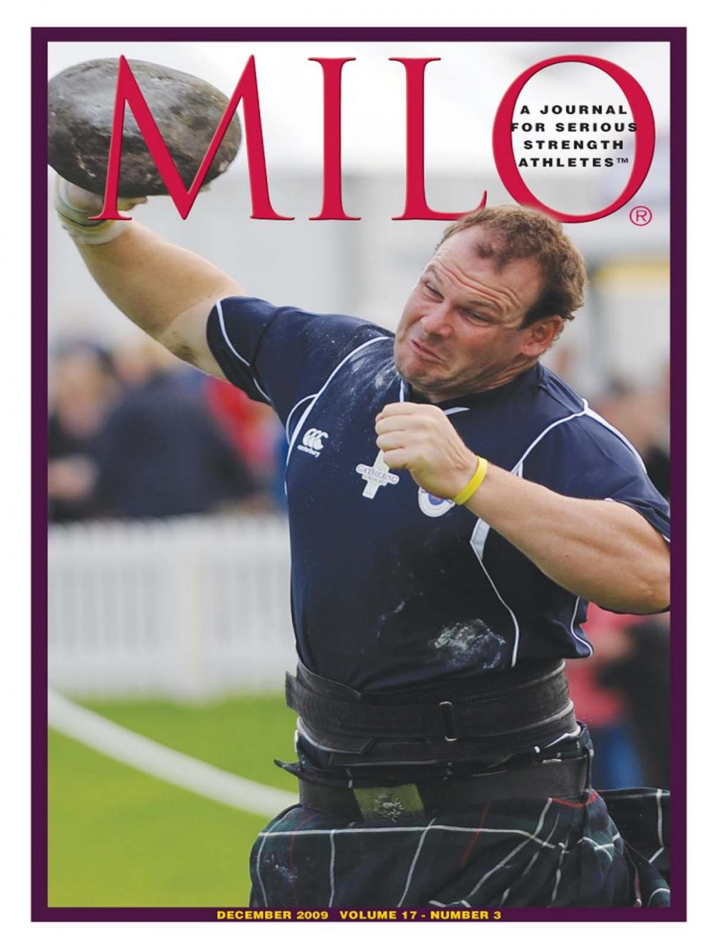 Big bigCover of MILO: A Journal for Serious Strength Athletes, December 2009, Vol. 17, No. 3