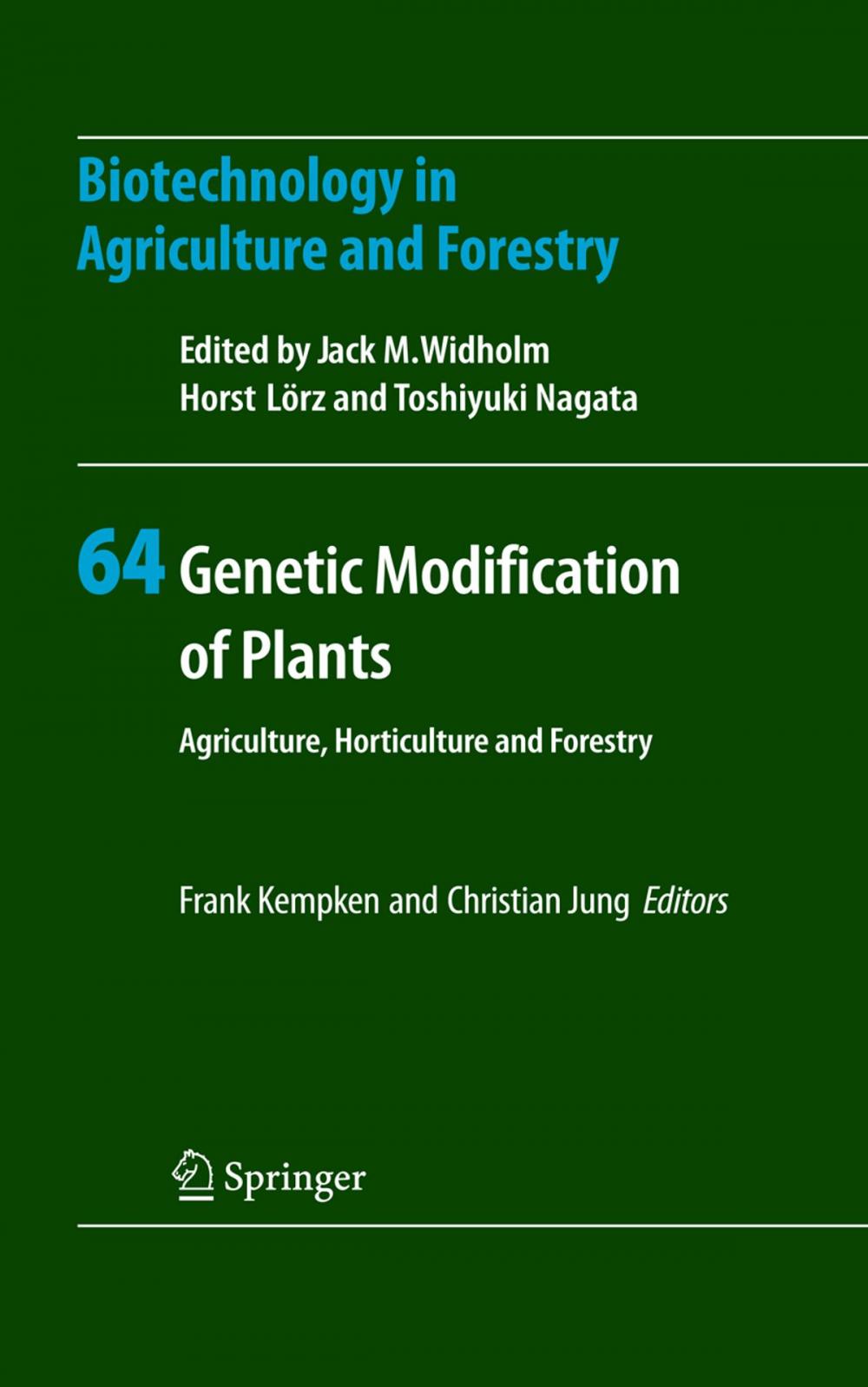 Big bigCover of Genetic Modification of Plants