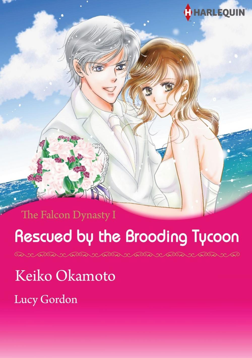 Big bigCover of Rescued by the Brooding Tycoon (Harlequin Comics)