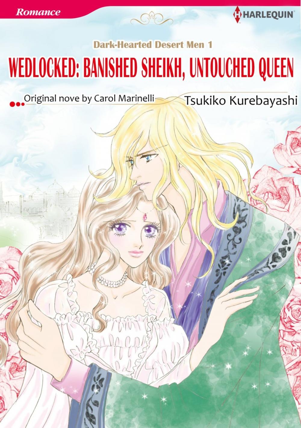 Big bigCover of WEDLOCKED: BANISHED SHEIKH, UNTOUCHED QUEEN (Harlequin Comics)