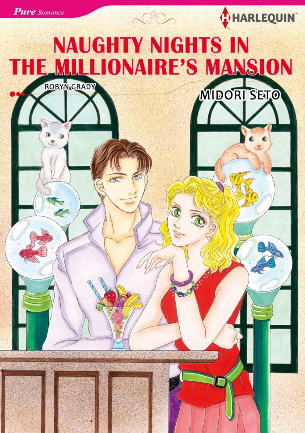 Big bigCover of NAUGHTY NIGHTS IN THE MILLIONAIRE'S MANSION (Harlequin Comics)