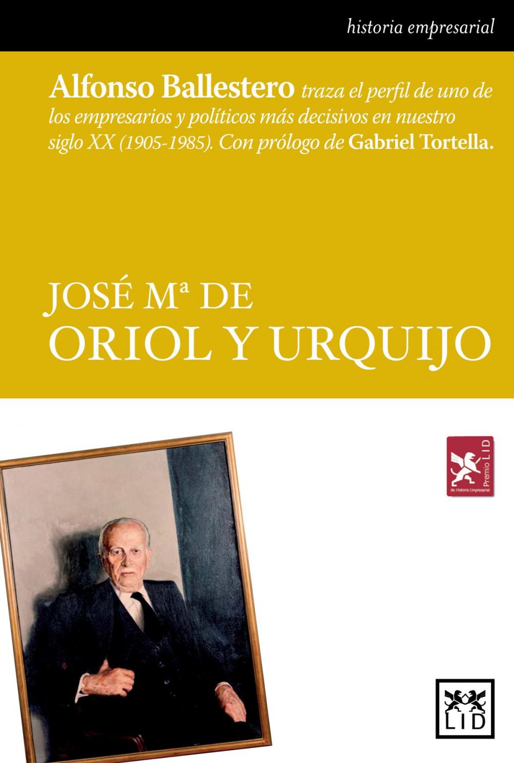 Big bigCover of José María de Oriol y Urquijo