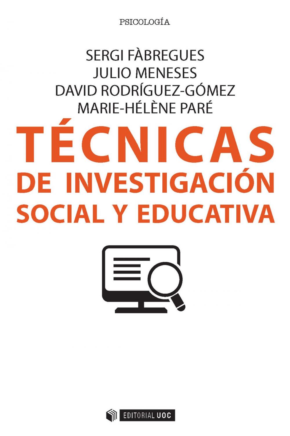 Big bigCover of Técnicas de investigación social y educativa