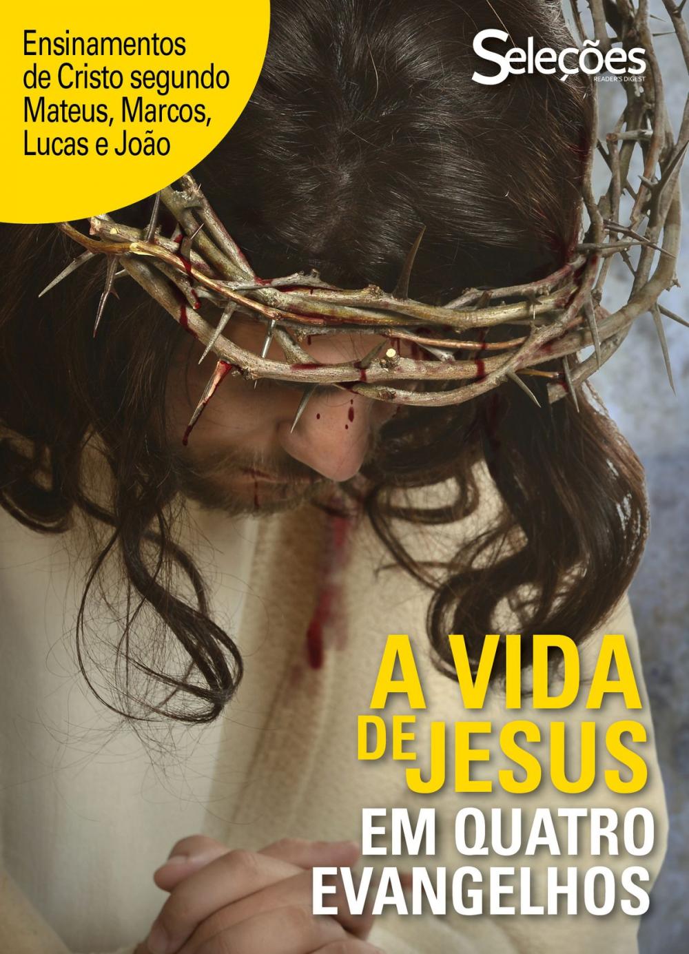 Big bigCover of A vida de Jesus em quatro Evangelhos