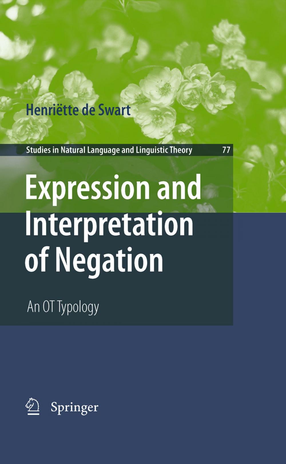 Big bigCover of Expression and Interpretation of Negation