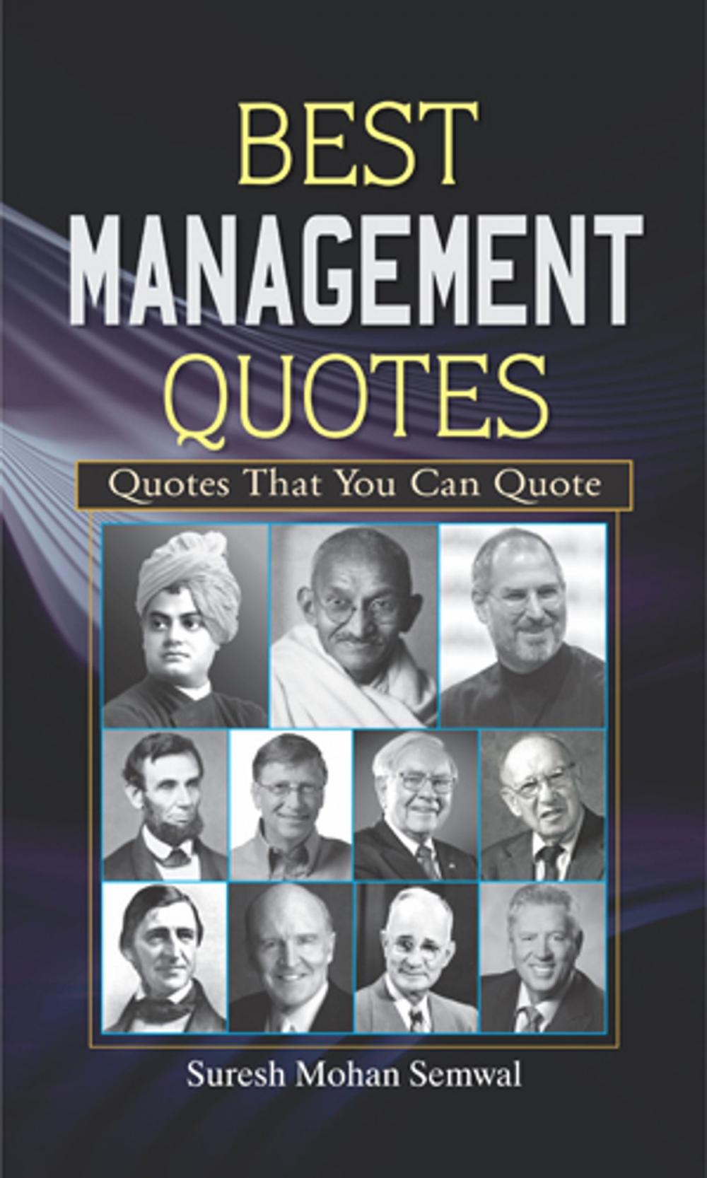 Big bigCover of Best Management Quotes