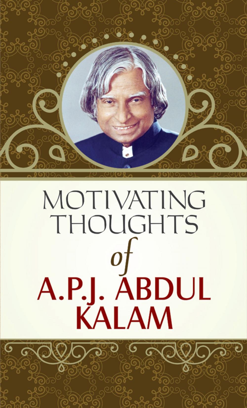 Big bigCover of Motivating Thoughts APJ Abdul Kalam