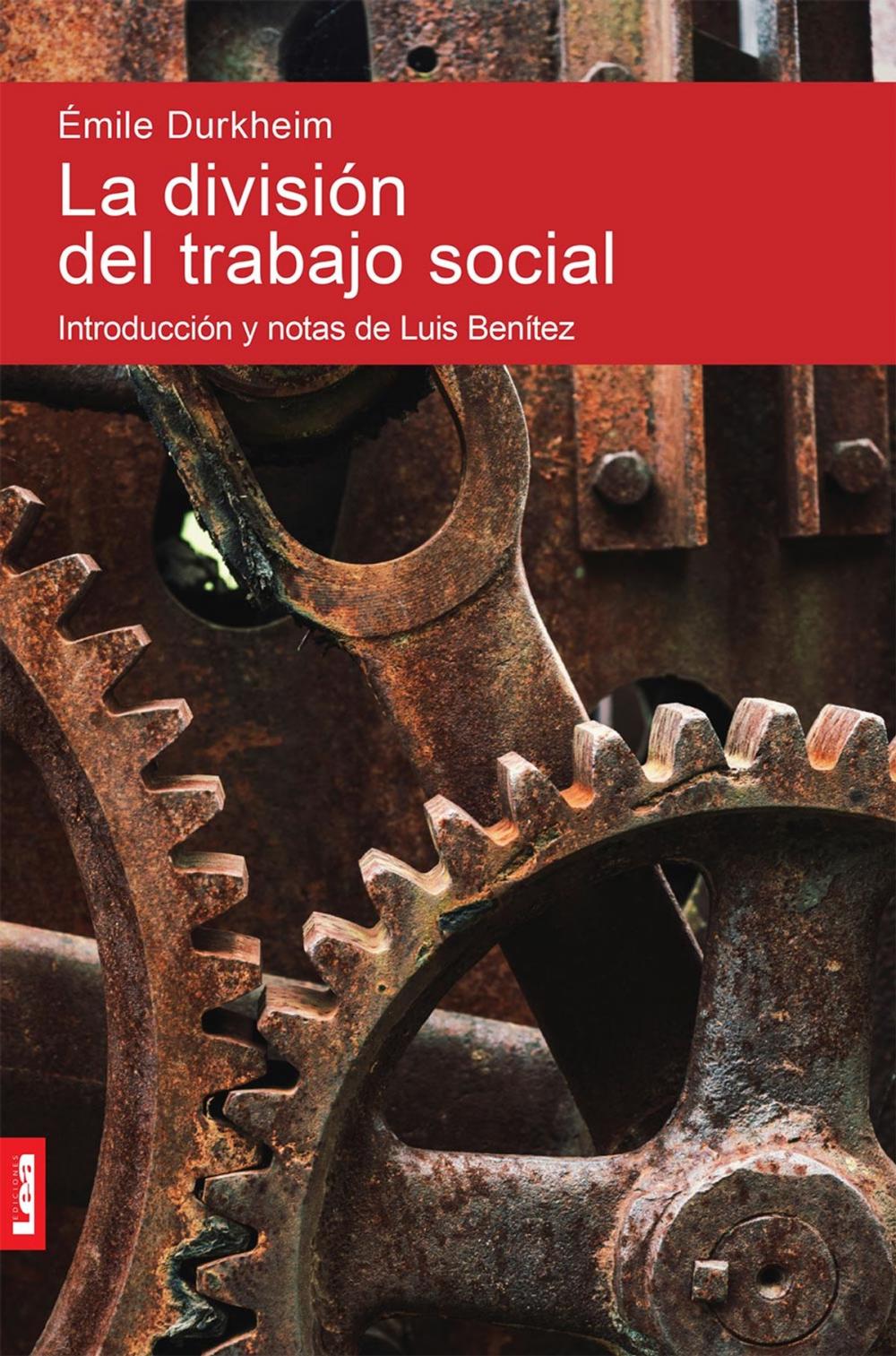 Big bigCover of La división del trabajo social