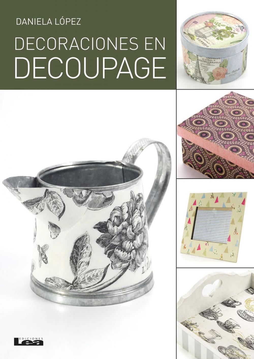 Big bigCover of Decoraciones en decoupage