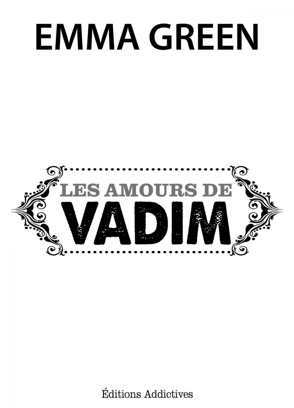 Big bigCover of Les amours de Vadim