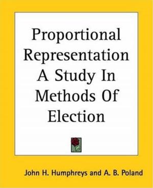 Cover of the book Proportional Representation by Charles Neville Buck