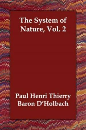Book cover of The System Of Nature, Vol. 2