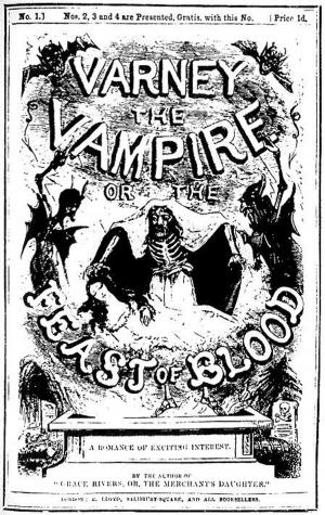 Cover of the book Varney The Vampire by Robert Louis Stevenson