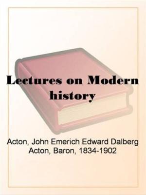 Book cover of Lectures On Modern History