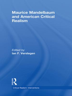 Cover of the book Maurice Mandelbaum and American Critical Realism by Antonio A. Semi