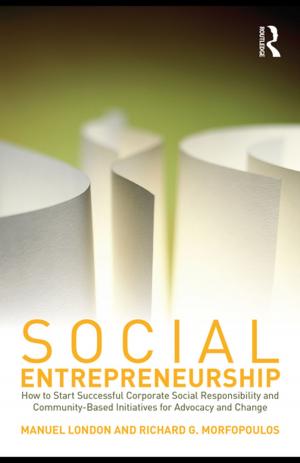 Cover of the book Social Entrepreneurship by Graham Haughton, Philip Allmendinger, David Counsell, Geoff Vigar