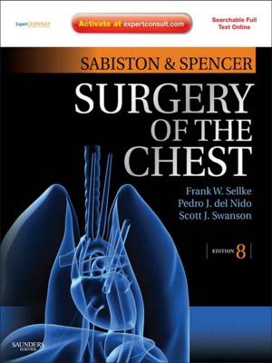Book cover of Sabiston and Spencer's Surgery of the Chest E-Book
