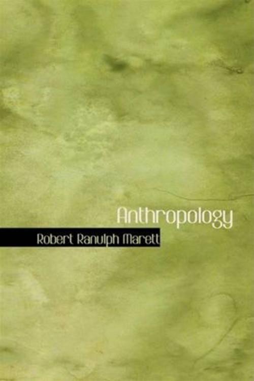 Cover of the book Anthropology by Robert Marett, Gutenberg