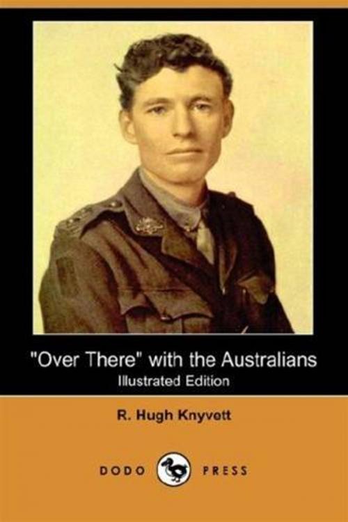 Cover of the book "Over There" With The Australians by R. Hugh Knyvett, Gutenberg