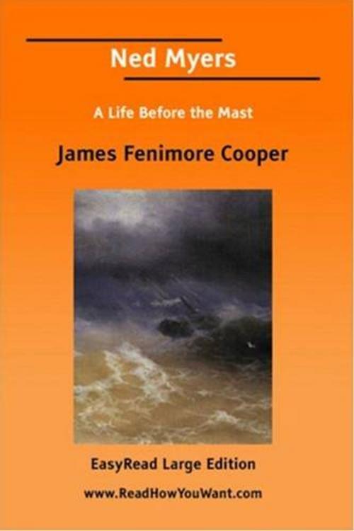 Cover of the book Ned Myers by James Fenimore Cooper, Gutenberg