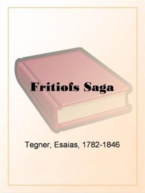 Cover of the book Fritiofs Saga by Esaias Tegner, Gutenberg