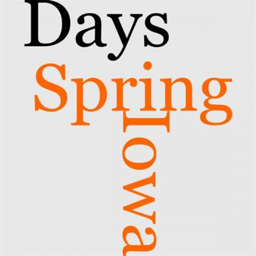 Cover of the book Some Spring Days In Iowa by Frederick John Lazell, Gutenberg