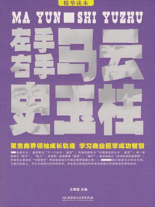 Cover of the book 左手马云右手史玉柱 by 王傅雷, 崧博出版事業有限公司