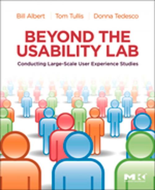 Cover of the book Beyond the Usability Lab by Thomas Tullis, William Albert, Donna Tedesco, Elsevier Science