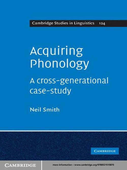 Cover of the book Acquiring Phonology by Neil Smith, Cambridge University Press