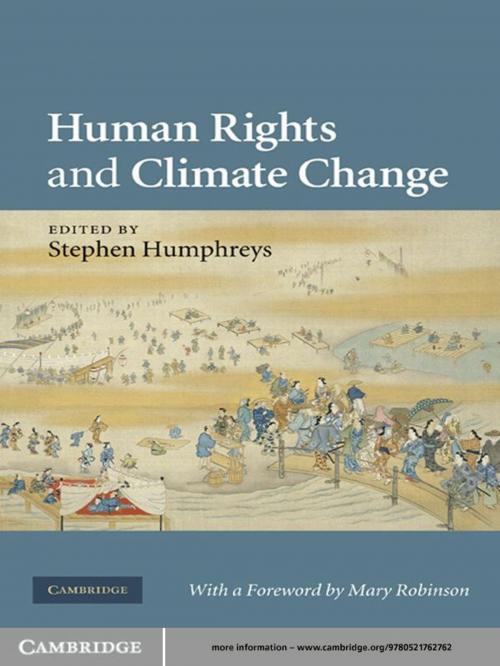 Cover of the book Human Rights and Climate Change by , Cambridge University Press