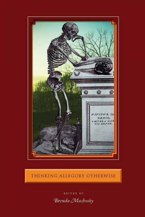 Cover of the book Thinking Allegory Otherwise by Brenda Machosky, Stanford University Press