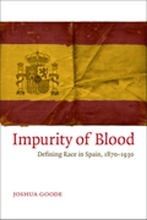 Cover of the book Impurity of Blood by Joshua Goode, LSU Press